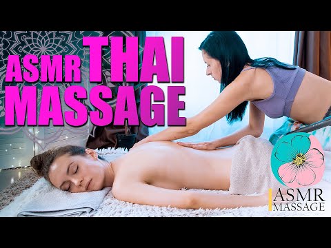 ASMR full body relaxation massage by Anna | Holistic relaxing Thai massage no talking