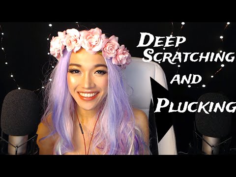 ASMR | Scratching your brain! Deep Mic Scratching and Plucking