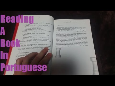 ASMR Reading A Book In Portuguese (Wear Earphones)