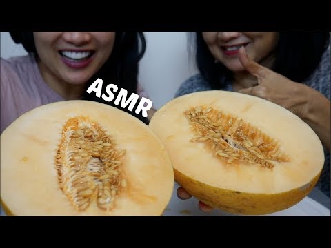 ASMR Melon (EATING SOUNDS) *with lots of bloopers | SAS-ASMR