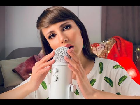 ASMR Mic Scratching and Brushing with Breathing