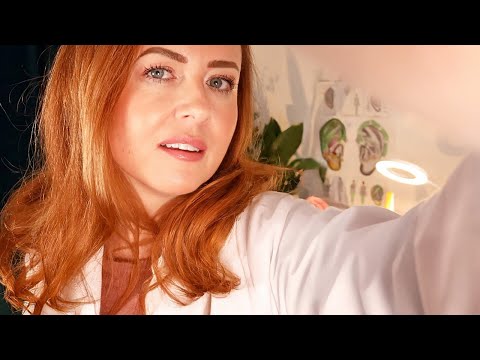 ASMR 🌟 Doctor's Appointment 🌟 Follow Up w/ Typing, Coat Crunches, Head Inspection