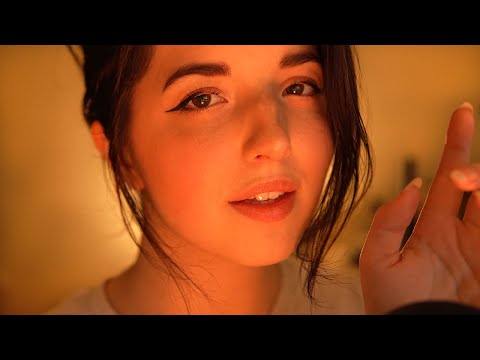ASMR Personal Attention & Positive Affirmations (Face Touching/Up Close Whispers)