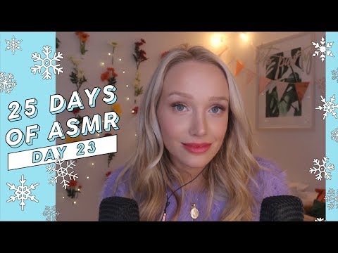 ASMR Reading You A Spooky Christmas Story (+ Relaxing Sounds) #25DaysOfASMR | GwenGwiz