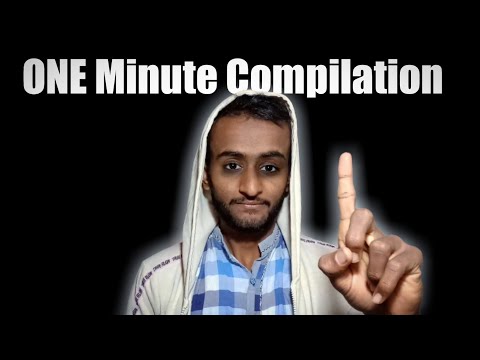 ASMR 1 Minute Compilation !! but 5 😑