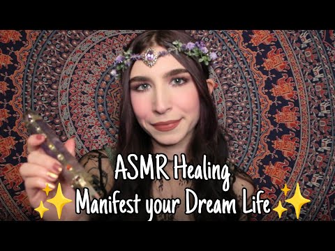 ASMR Healing: ✨Manifest your Dream Life✨ Amplify Transformation | Crystal Healing | Soft Spoken