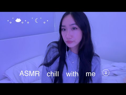 ASMR hangout with me! random triggers, whispering and soft spoken