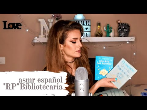 "RP" Bibliotecaria | ASMR Español | Nattthalie V