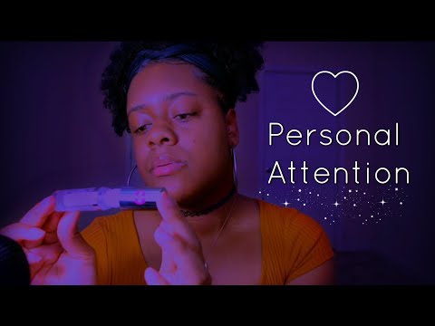 ASMR - ♡ PERSONAL ATTENTION TRIGGERS ♡ + WHISPERS ✨