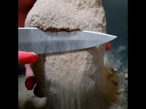 ASMR : Shaving Sand Very Satisfying and Relaxing #34