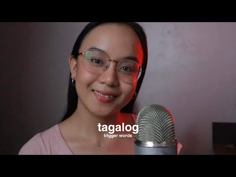 ASMR Tagalog Trigger Words For Tingles 🤤