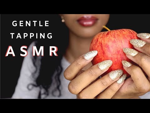 ASMR Gentle Tapping on *RED OBJECTS* ❤️ No Talking