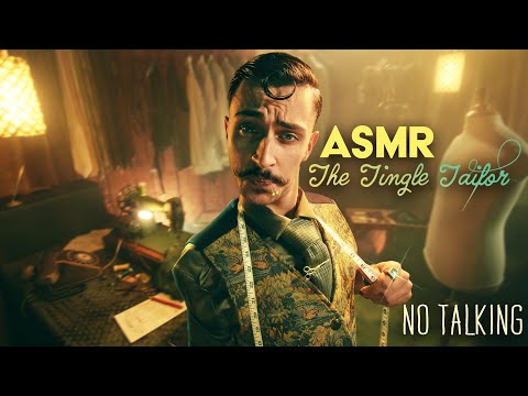 The Tingle Tailor EP#1 🧵ASMR ROLEPLAY (No Talking)