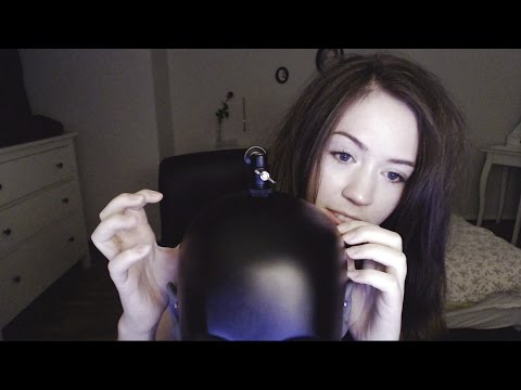 ASMR Head tapping and scratching sounds