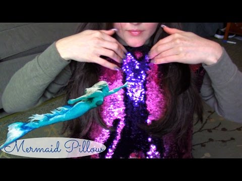 ASMR Mermaid Pillow Scratching - Satisfying Binaural - Fast Tingles For Relaxation