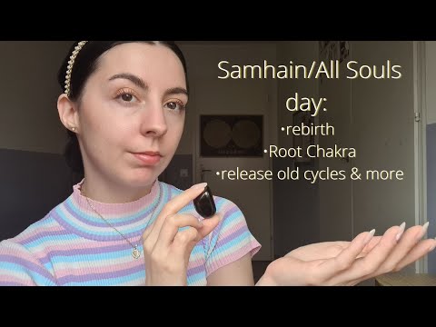 ASMR Reiki for Samhain / All souls day ｜Sabbat Energy, Energy work/healing, plucking, cord cutting