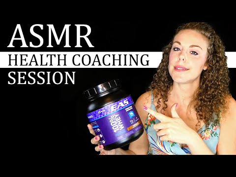 ASMR Whispering for Sleep ♥ Solo Health Coach Session