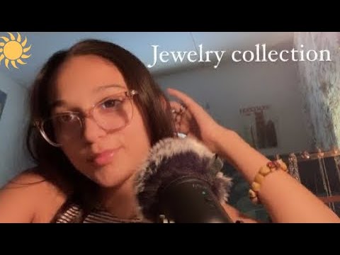 ASMR super tingly jewelry collection