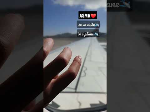 #asmr en un avión!✈ ASMR in a plane | tapping | Pandasmr