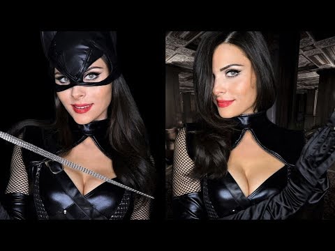 CAT WOMAN SAVES YOU AND REVEALS SECRET IDENTITY