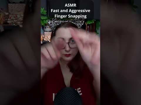 ASMR Finger Snapping in Your Face ASMR #short