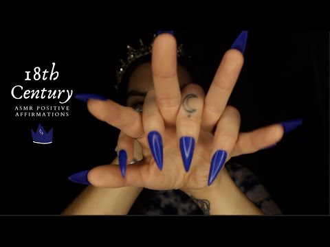 Queen of Hand Movements ASMR 👑 Royal Affirmations 💙