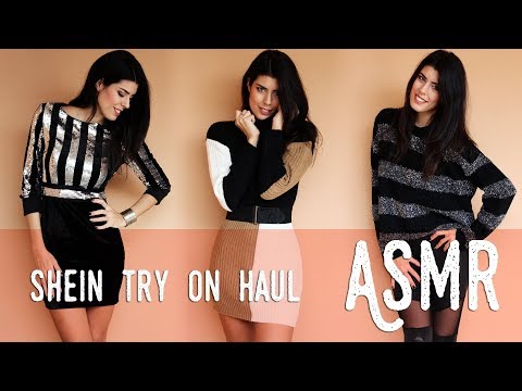 ASMR ita - 👚 SHEIN Try-On Haul · LOOK di OTTOBRE (Whispering)