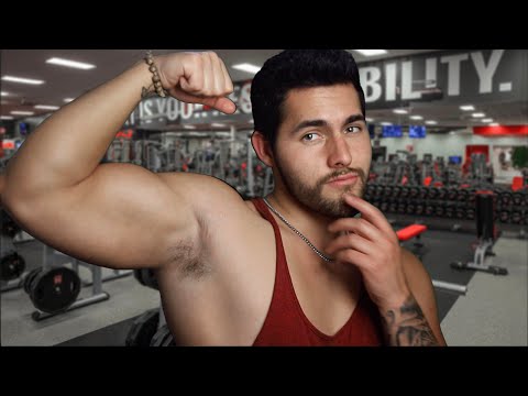 ASMR Flirty Personal Trainer Role-play | Fitness Consultation | Whisper