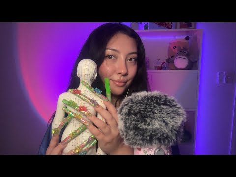 ASMR for XXL tingles with clickity clackity XXL NAILS 💅 Custom video for Nurse Helen
