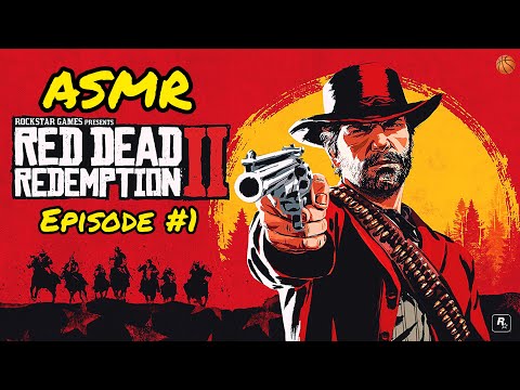 ASMR | Red Dead Redemption 2 (Gameplay, Controller Sounds, Whispering)