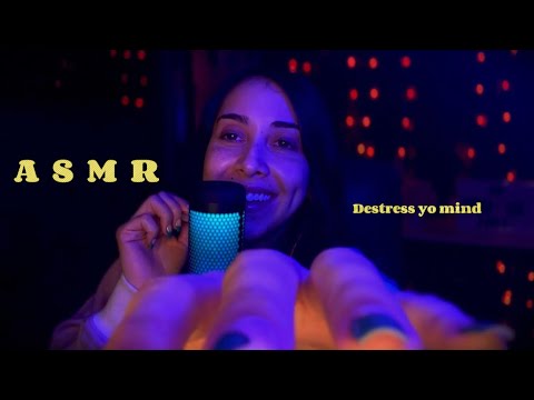 ASMR: triggers to relax & destress ~ mouth sounds and hand movements