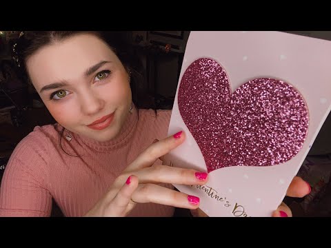 GALENTINES DAY 💗 asmr show & tell
