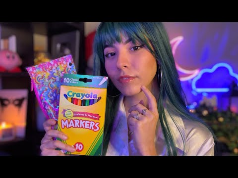 ASMR Color Test 🎨💚 (Chaotic Personal Attention)