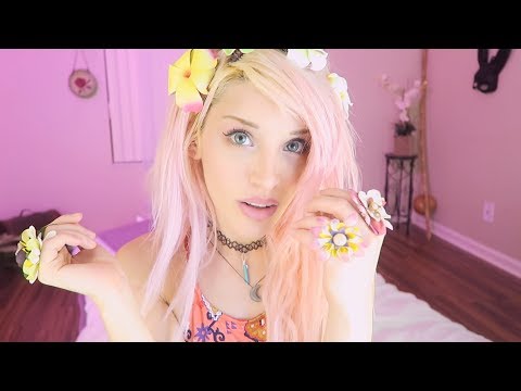 ASMR - Intense Ear Massage // Make up and Gum Chewing sounds