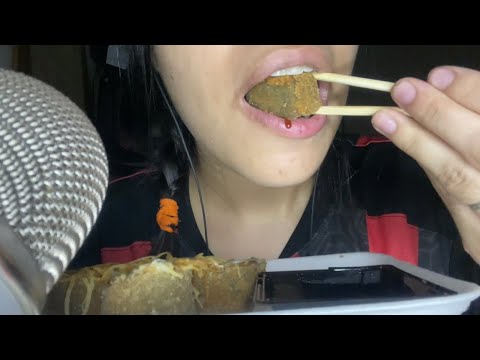 ASMR COMENDO Hot Roll 🍱 (eating sounds)