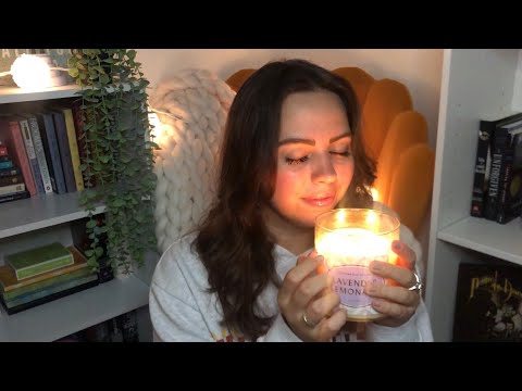 Cozytime ASMR 😌| Tapping, Face Brushing, Tracing, Books 📚