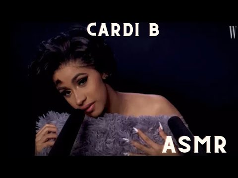 ASMR Explores Cardi B |  W Magazine | Layered Sounds #ASMR #CardiB