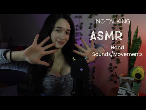 ASMR | Fast Hand Sounds/Movements (No Talking) Background ASMR for Study/Sleep
