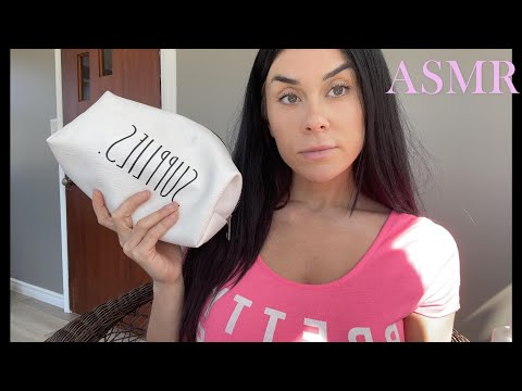 [ASMR] What's in my bag....mic sounds, binaural, soft spoken