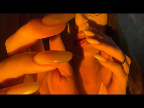 ASMR for Relaxing Sleep (1 hour of Inaudible Whispering, TK TK, Mouth Sounds)