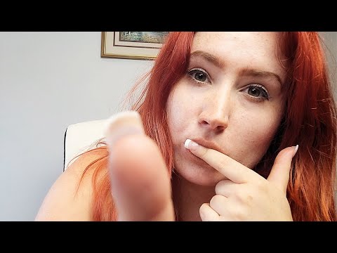 ASMR spit painting and aggressively tapping you (super chaotic and lofi)