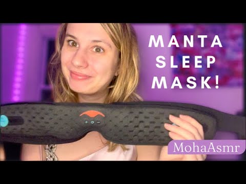 Manta Sleep Mask Review | ASMR Whispered/Soft Spoken