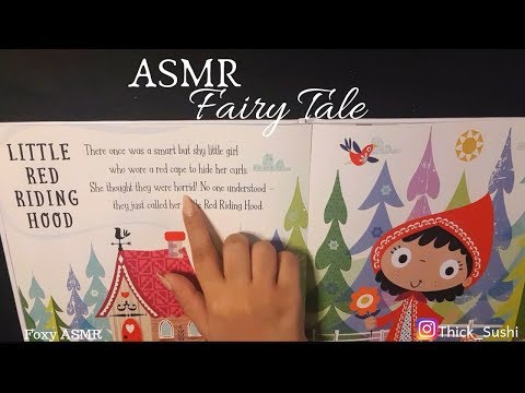 ASMR Bedtime Fairy Tales | Whispering | Page Turning | Tapping