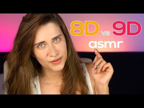 ASMR 8D VS ASMR 9D ¿Puedes distinguirlos? Te reto! | Asmr with Sasha