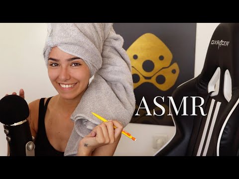 ASMR Study With Me (Mic Scratching, Soft Mouth sounds, Semi Inaudible, Keyboard Sounds, Tapping..)