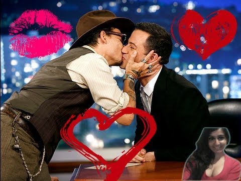 Johnny Depp and Jimmy Kimmel Make The Cutest Couple EVER! - My Thoughts