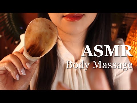 (SUB)ASMR Korean Healing Body Massage for Relaxation🙌(Personal Attention)