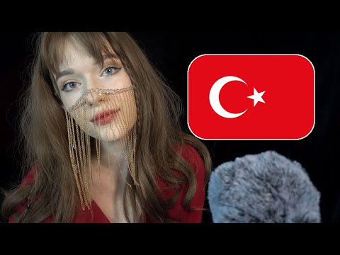 ASMR trying to speak in Turkish Türkçe ASMR