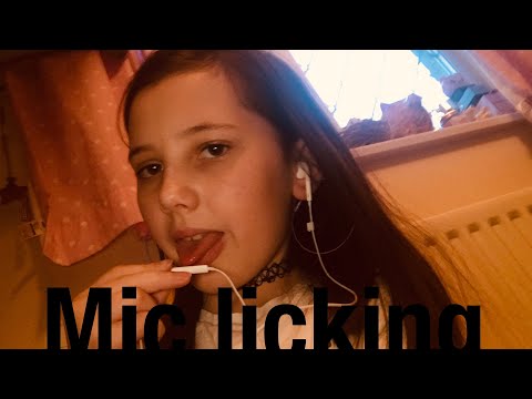 ASMR~Mic Licking