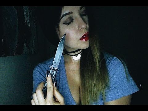 ASMR Knife Play | Whispers | Sharpening | Tapping